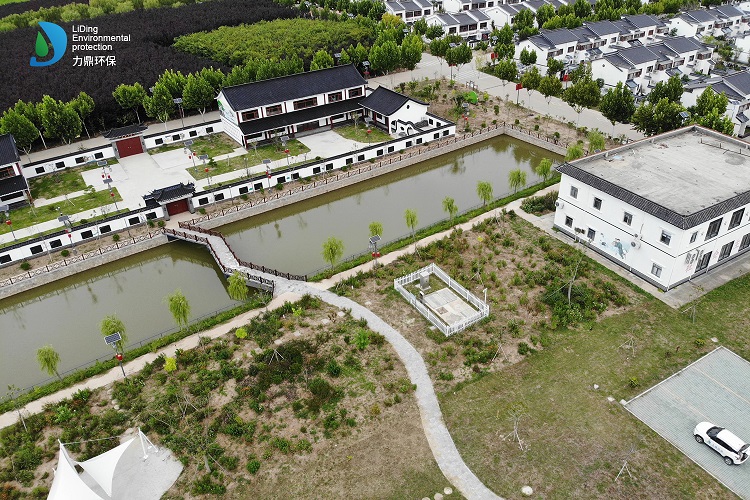 農(nóng)村生活污水處理設備項目站區(qū)