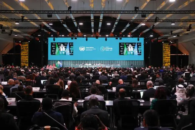 UNCCD COP16在沙特首都利雅得開幕，力鼎清道夫在中國館展出！1